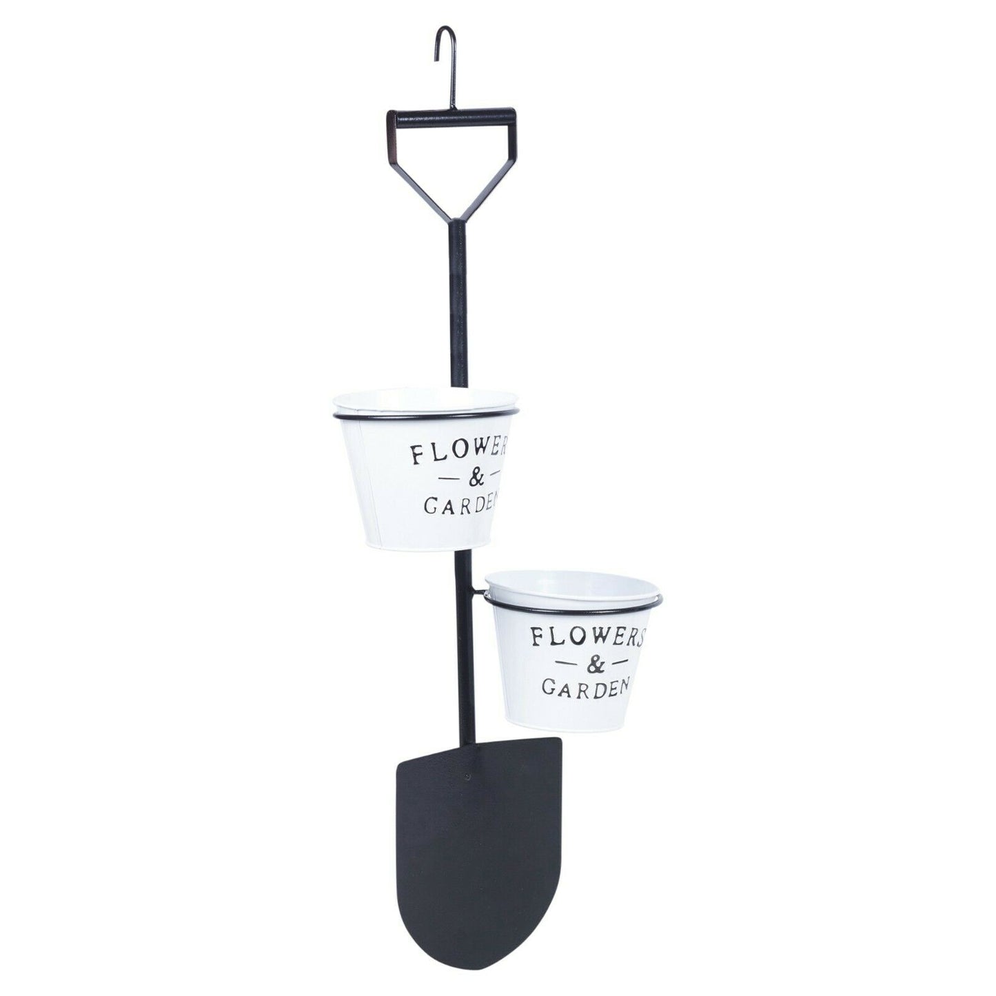 Spade Metal Flower Pot Holder