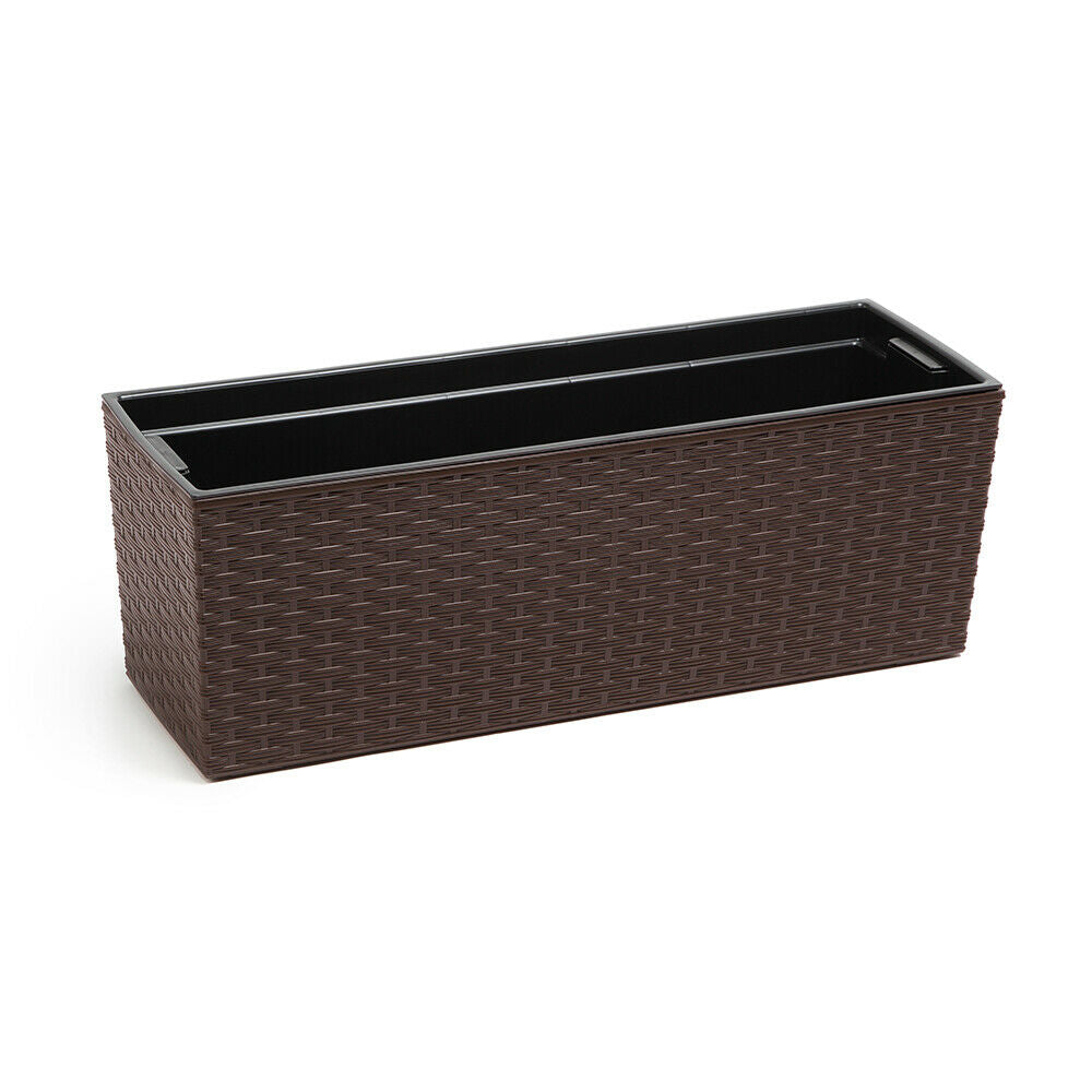 Rattan Trough Plant Pot