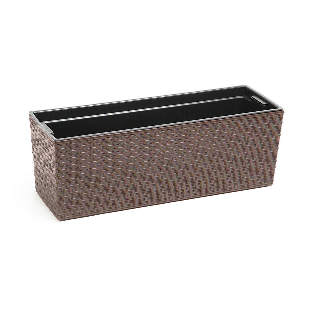 Rattan Trough Plant Pot