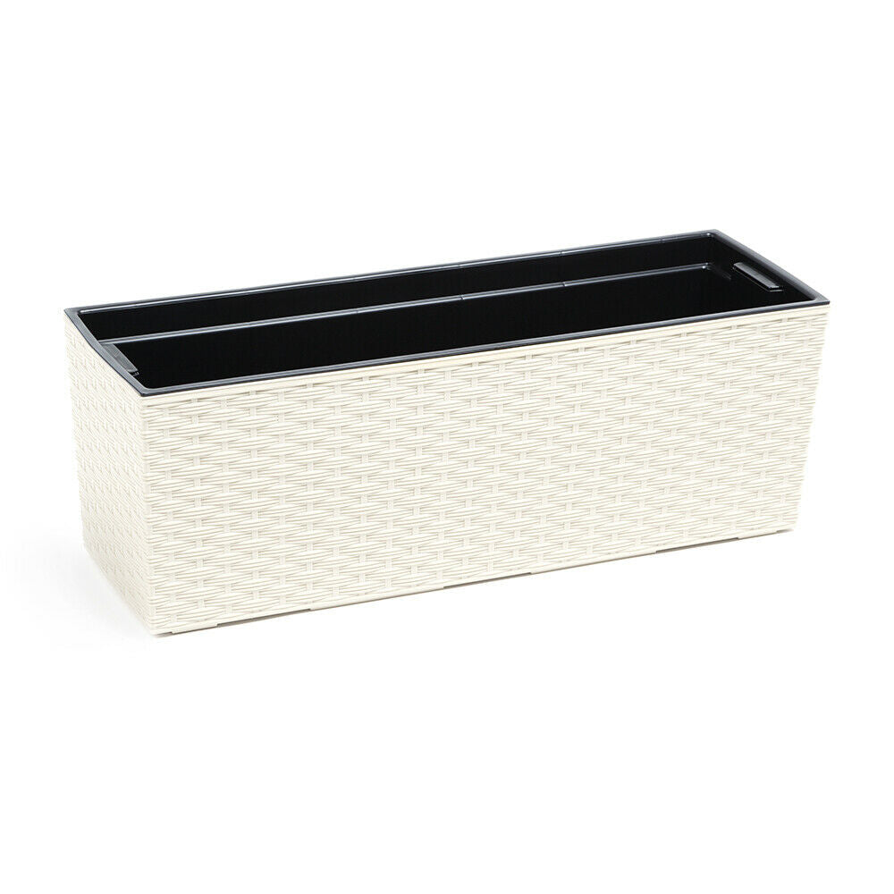 Rattan Trough Plant Pot