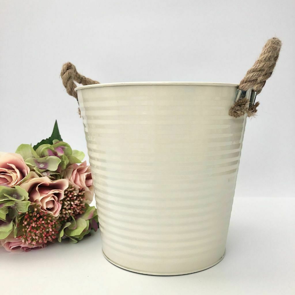 Vintage Metal Planter